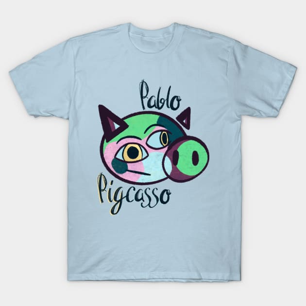 Pablo Pigcasso T-Shirt by bunky